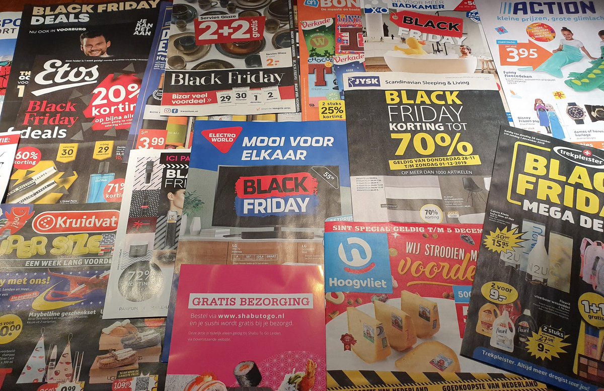 Het gaat deze weken hard met de zwarte inkt #hah-drukwerk