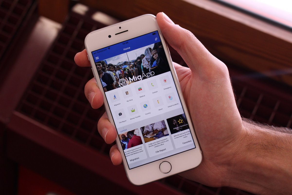 IOM MigApp tweet media