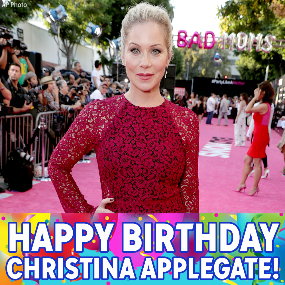 Happy Birthday to Christina Applegate! 