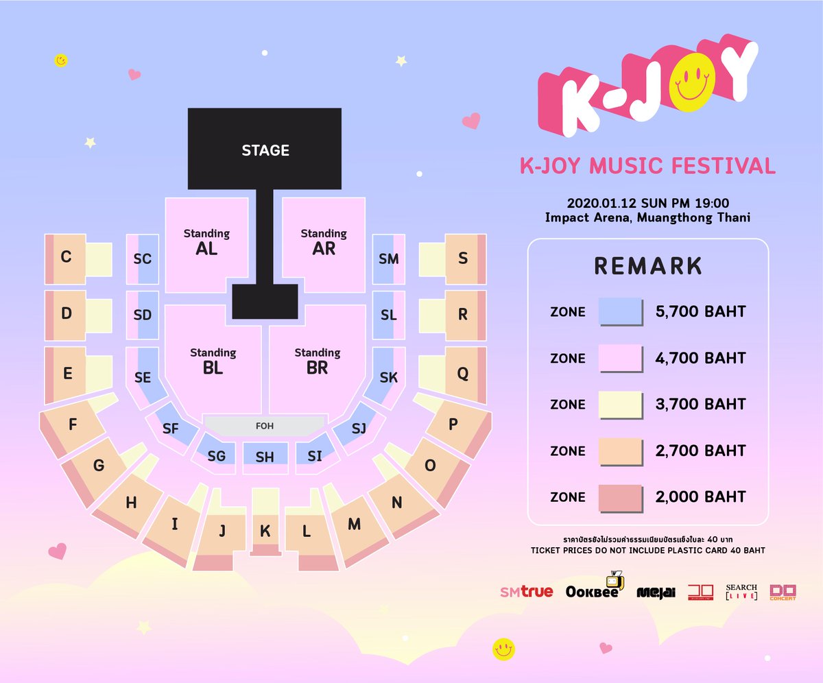 KJOYconcert's tweet photo. #KJOYFEST2020 ประกาศปรับราคาบัตรเอาใจแฟน ๆ ทุกคน เพราะเราอยากให้ช่วงเวลาความสุขครั้งนี้อยู่ในความทรงจำของทุกคน มาจอยกัน!

วันที่ 12 มกราคม 2563 ณ IMPACT Arena เมืองทองธานี
เปิดขายบัตรวันที่ 30 พฤศจิกายน 2562 ทาง https://t.co/JkGH8tNF4v

#KJOY #EXO_SC #NCTDREAM #KIMDONGHAN #ELRIS https://t.co/HCKFvsmCB5