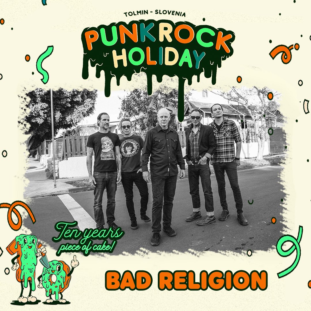 PUNK ROCK HOLIDAY (@punkrockholiday) on Twitter photo Welcome back <a href="/badreligion/">Bad Religion</a>‼️Celebrating the band's 40th on PRH's 10th anniversary! 🍹🍾🎉🎂
There's only 1️⃣0️⃣0️⃣ tickets left and when they're gone we'll add the very last 2️⃣0️⃣0️⃣ Latest Bird tickets in the shop ➡️ bit.ly/PRH2020tickets and it's a wrap! Welcome back <a href="/badreligion/">Bad Religion</a>‼️Celebrating the band's 40th on PRH's 10th anniversary! 🍹🍾🎉🎂
There's only 1️⃣0️⃣0️⃣ tickets left and when they're gone we'll add the very last 2️⃣0️⃣0️⃣ Latest Bird tickets in the shop ➡️ bit.ly/PRH2020tickets and it's a wrap!