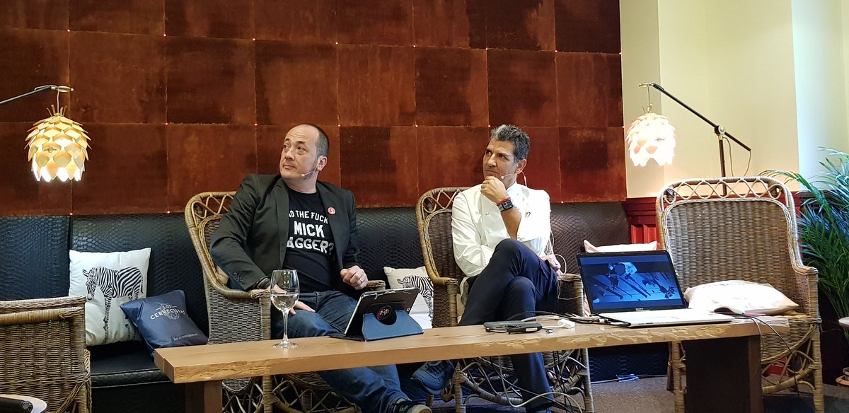 Entrevista a <a href="/PacoRoncero/">Paco Roncero</a> por <a href="/igorcubillo/">Igor Cubillo</a> en el Foro Gastronómico Internacional <a href="/BilbaoFoodCap1/">BBVA Bilbao Food Capital</a> #BBVABilbaoFoodCapital