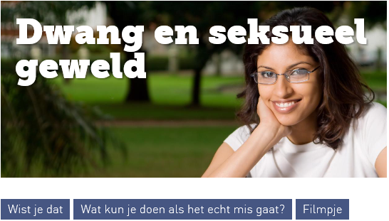 Week zonder geweld van start. Helaas maken jongeren ook dwang of seksueel geweld mee. Op ow.ly/y3lG30pDxdL kunnen ze hierover lezen en tips krijgen.