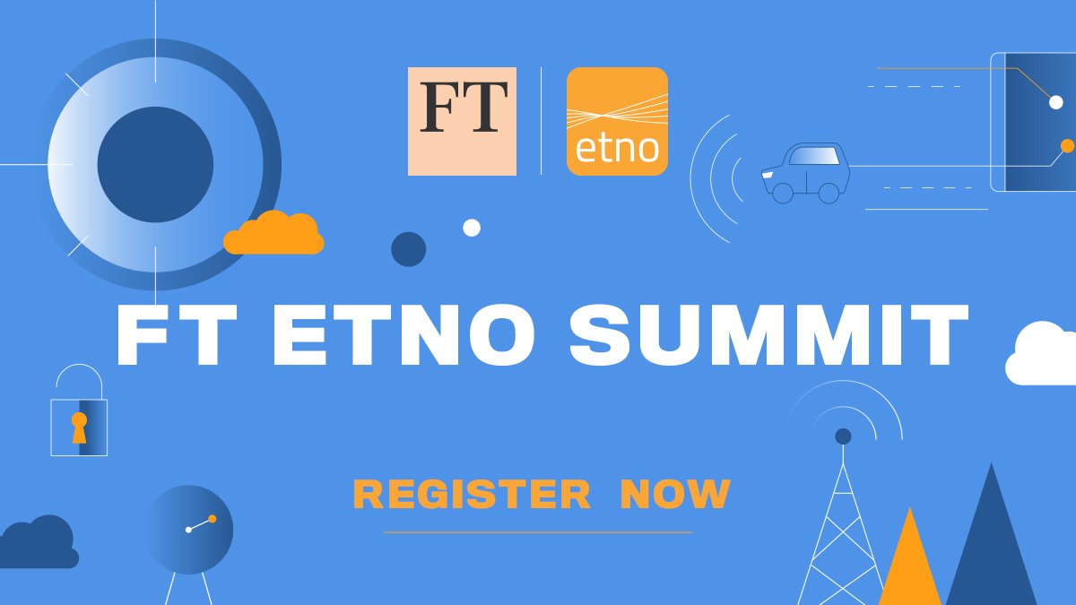 #Tech and #telco leaders from the institutional and business sides come together at the #FTETNO Summit on 2/12 to discuss the challenges and opportunities of the #digital decade to come. 
✏️Final opportunity to register: live.ft.com/Events/2019/FT…