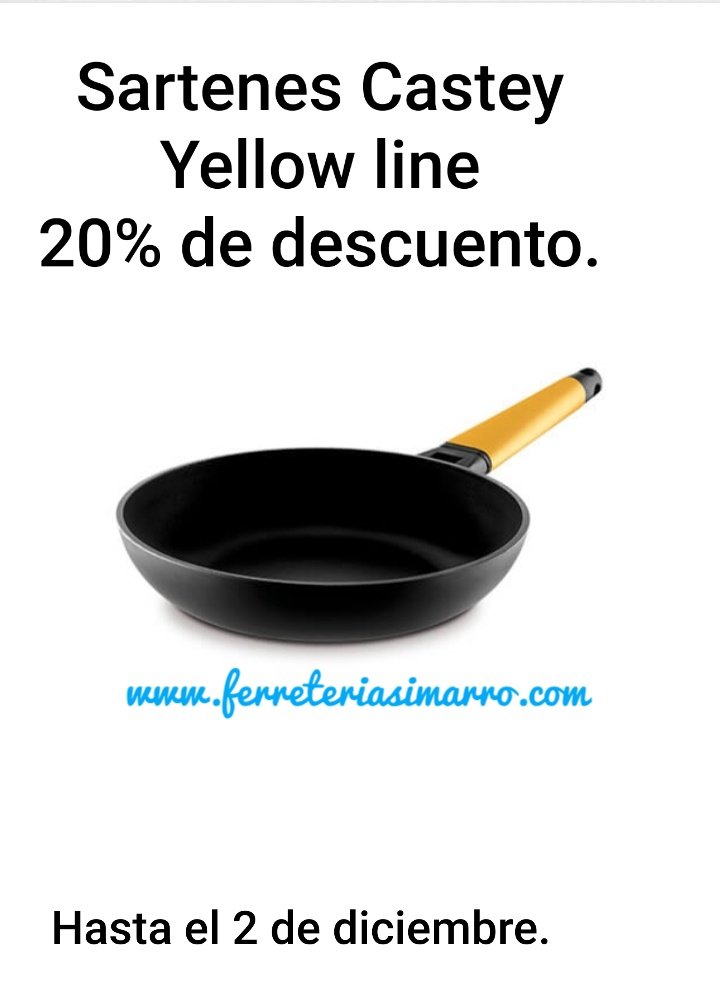 SimarroFerret_'s tweet photo. Comienza el #BlackFriday en @SimarroFerret_
Disfruta de magnificos precios en productos @CECOTECoficial y #sartenes y #cazuelas de #fundix by #castey
https://t.co/xK0o2WKEy5 https://t.co/loCKyHFNqJ