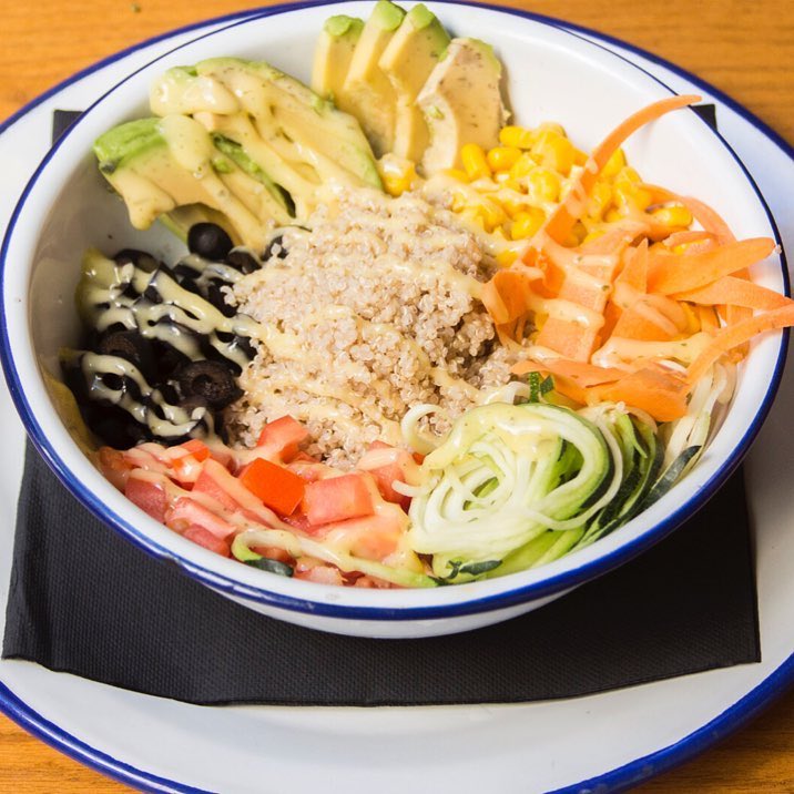 En #tribecaLeón te proponemos un plan #healthy 🥗🥑 porque sabemos que después del finde toca volver a cuidarse 😋

No esperes más y ven probar nuestros platos más #saludables. 😊

#bestintown #restaurante  #lunes #leonesp