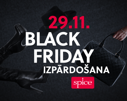 Jau šo piektdien, 29. novembrī, Spice Black Friday izpārdošana! 🖤
Melnajā piektdienā nepalaid garām lieliskus piedāvājumus, patīkamas cenas un izdevīgas atlaides! 👓

Visi piedāvājumi šeit: spice.lv/lv/blackfriday

Vai tu būsi?