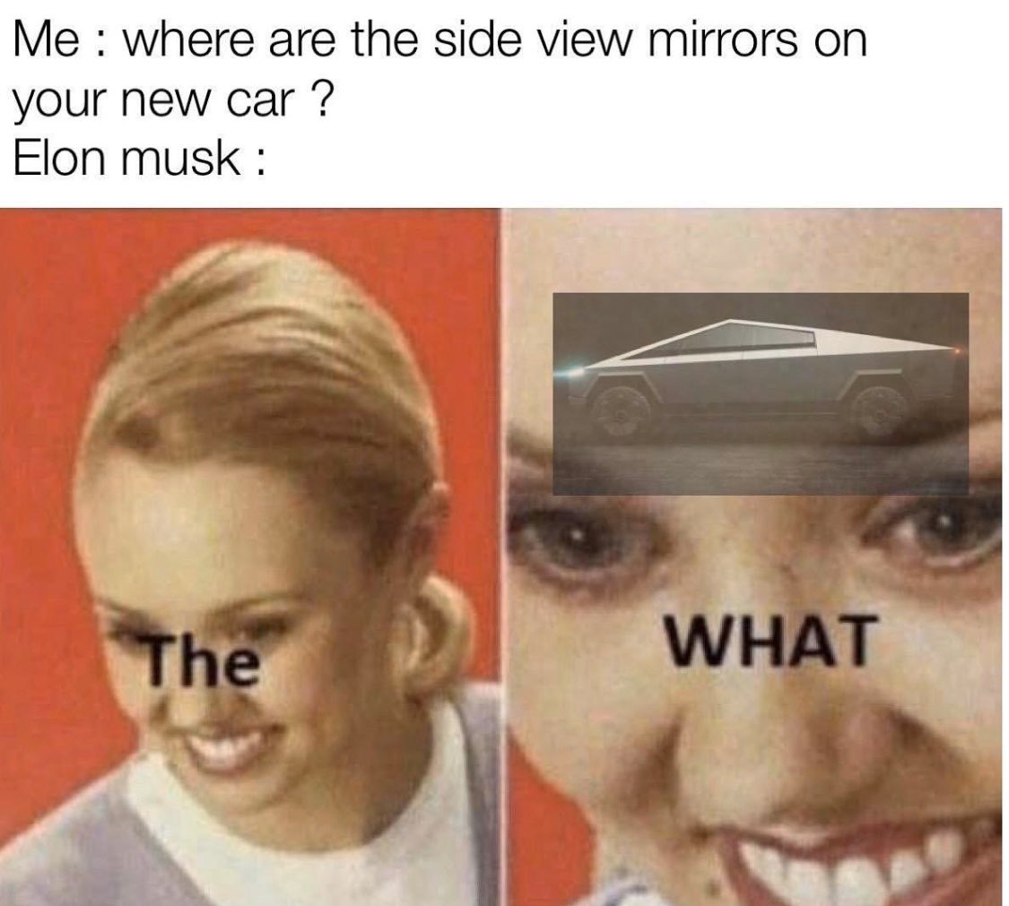 And I oooooop. #teslatruck