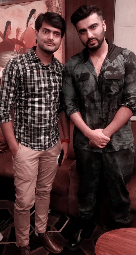 iamrahulvarun's tweet image. #Panipat #InterviewTime #ArjunKapoor #KritiSanon @kritisanon @arjunk26 #TheFilmyCharcha