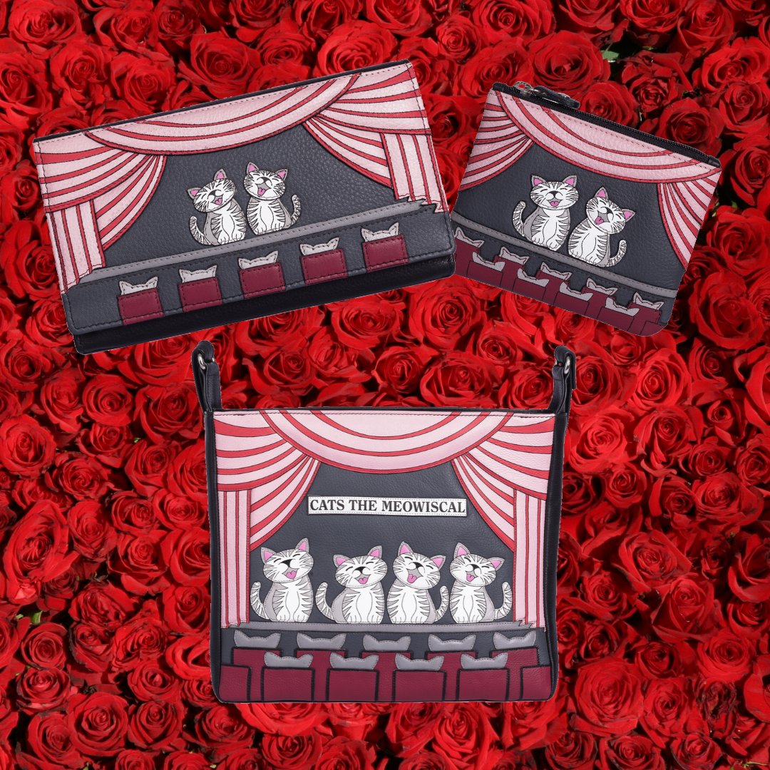 malaleather's tweet photo. Roses are red, Violets are blue.. I’m ready and waiting for Cats the Musical to be in the cinema.. are you? 🎥🐱 Get yourself cinema ready with our Cats the Meowsical items, including purses and bags.. you can buy the purrrfect style!
#mala #malaleather #catsthemusical https://t.co/RS6bgnjrkK