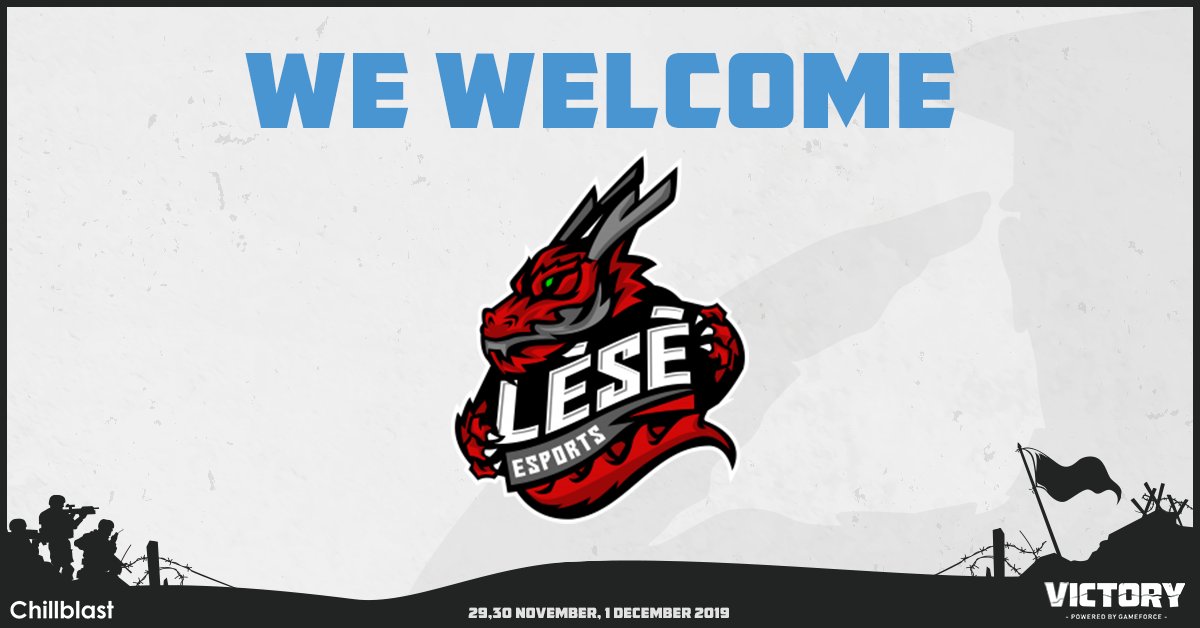 With @LeseEsports we're adding the ELEVENTH team (one dropped out) to our <a href="/Battalion1944/">Block Head</a> tournament.

Welcome Dragons!

Just five more teams to go to unlock that €25,000 prize pool! Just round up all your friends and sign up a team. It's easy money!