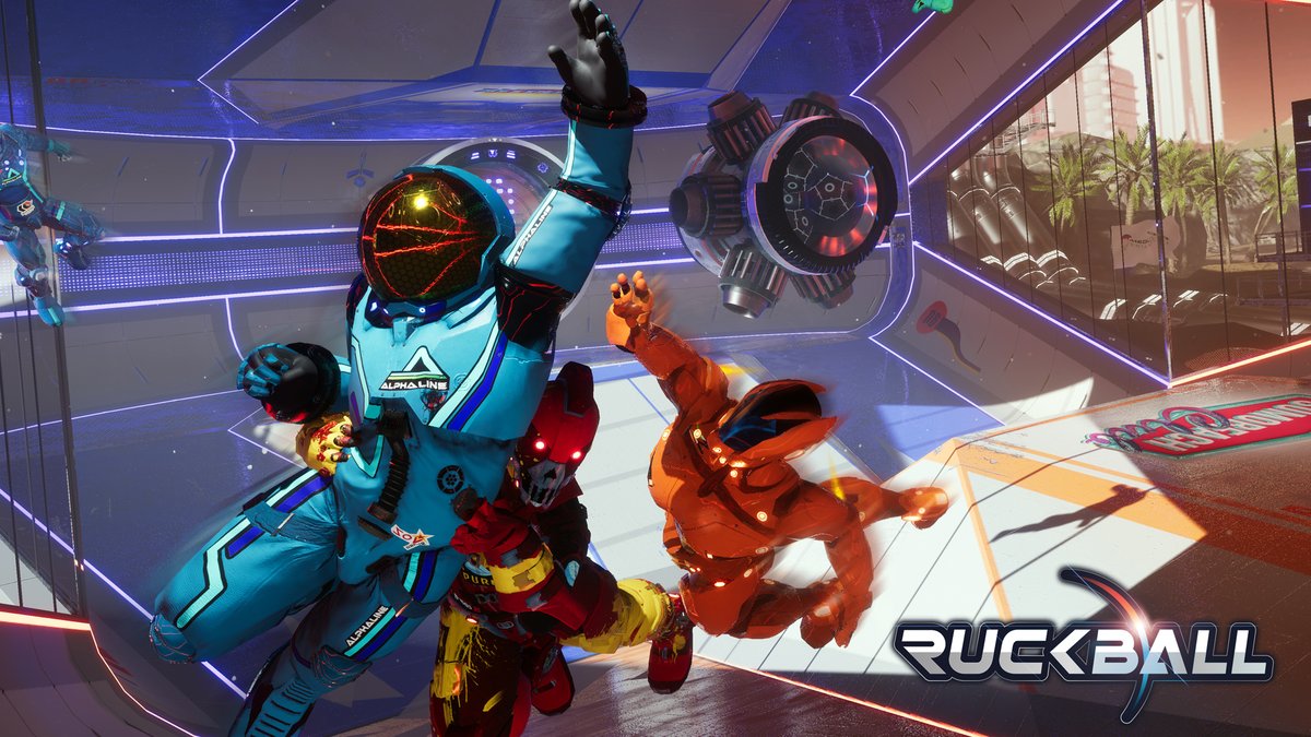 RUCKBALL now on Steam tweet media