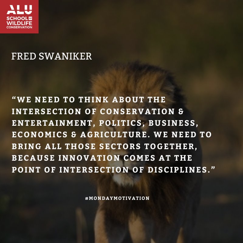 ALU School Of Wildlife Conservation on Twitter: ALU School Of Wildlife Conservation on Twitter: