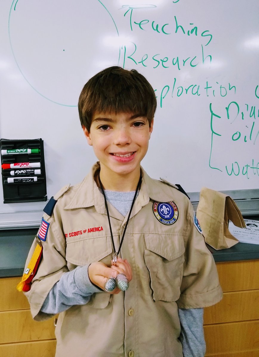 ncacSTEM's tweet image. Webelos and Scouts BSA had a great time at the #GMU #geology #STEM Nova and Merit Badge event this weekend! #myNCAC