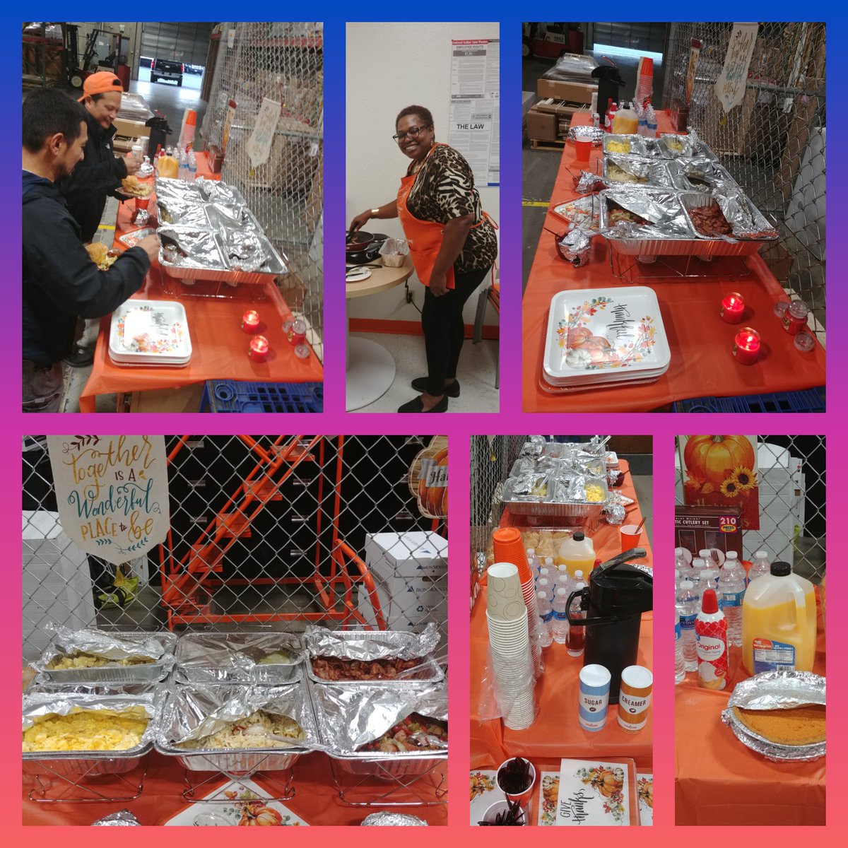 Giving Thanks To Our Installers! Breakfast is Served!
Cooked by yours truly 
<a href="/TimGudasTHD/">Tim Gudas</a> <a href="/THDYuda/">Yuda Arbeli</a>
#HDISanFran
#LivingTheCoreValues
#AIMHDISanFran
#ibleedorange