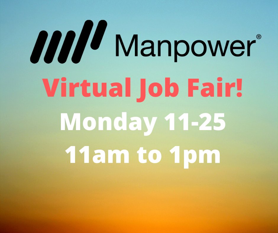 Looking for work in the Lawrence or Overland Park area? We are running a Virtual Job Fair today until 1:00pm. Send us a DM and let's get started!