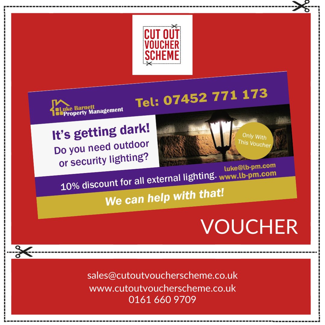 Cut Out Voucher Scheme tweet media