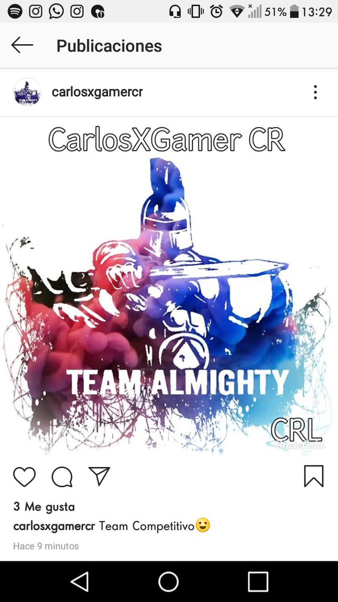 Quiero difundir a este Men que esta usando la imagen del Team como Propia en IG y Se adueño del clan ladder.
Su RT se agradece Comunidad ! Este tipo de personas no sirve ! 😡 @CarlosCR290