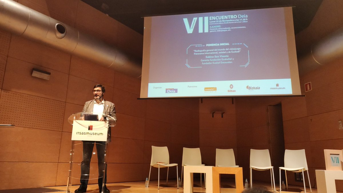 Empieza el encuentro #DeiaDigitalVII  donde hoy nos entregan el reconocimiento a mejor gamificación aplicada a la empresa. ¡Eskerrik asko!