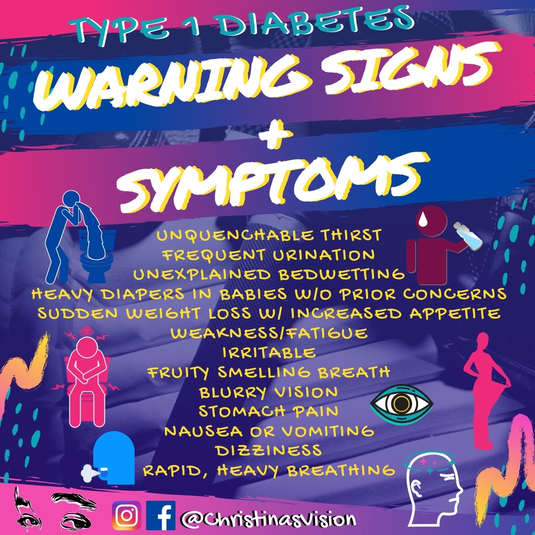 xtinasvision's tweet photo. Did you know that roughly 70% of critical insulin-producing beta cells have already been destroyed by the time the average Type 1 Diabetic is diagnosed?

#NationalDiabetesMonth #ChristinasVision #Type1Diabetes #NDAM #DiabetesAwareness #T1D #BlueNovember https://t.co/TWpLbuiGwC