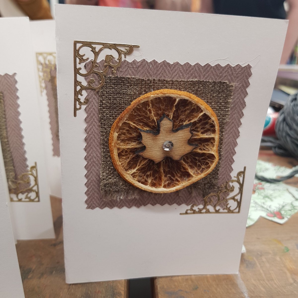 As part of our Enterprise project we are selling quality hand crafted cards at the Christmas Fayre on Thursday - Only £1.50 each #firstcomefirstserved #Christmas