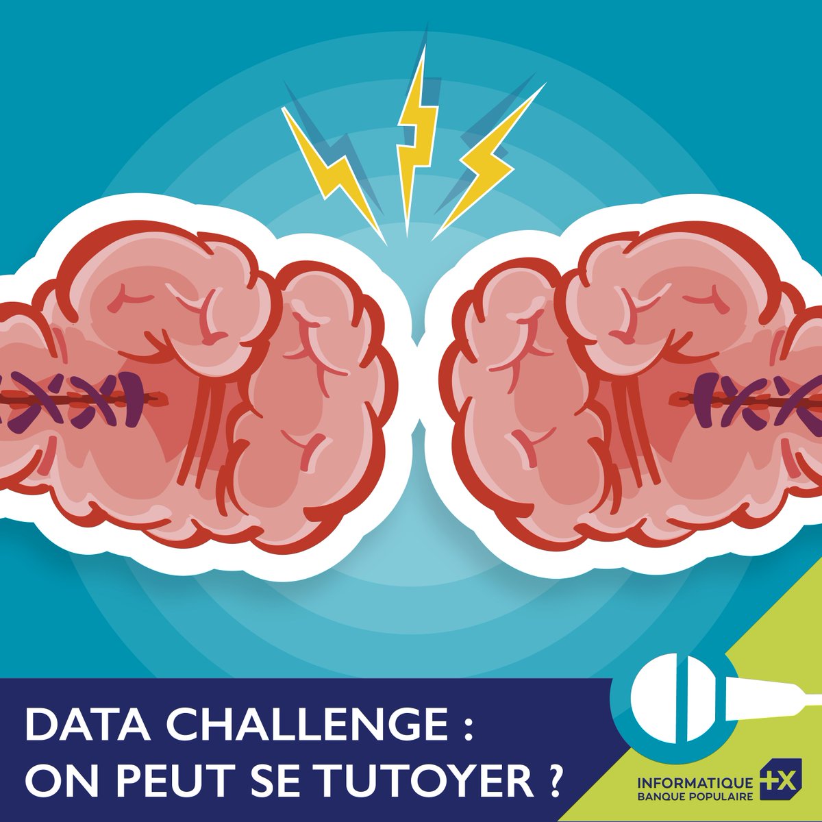 InformatiqueBP's tweet photo. Le #DataChallengeBP vous vous souvenez ? Des étudiants de 4 écoles qui s'affrontent dans une compétition inédite autour de la #Data @bpgrandouest. Vivez maintenant l'aventure en #Podcast, disponible dès le 28/11 sur vos plateformes préférées👉https://t.co/UigbvtcnJZ. 😁 #Teasing https://t.co/XmrKwFMu6j