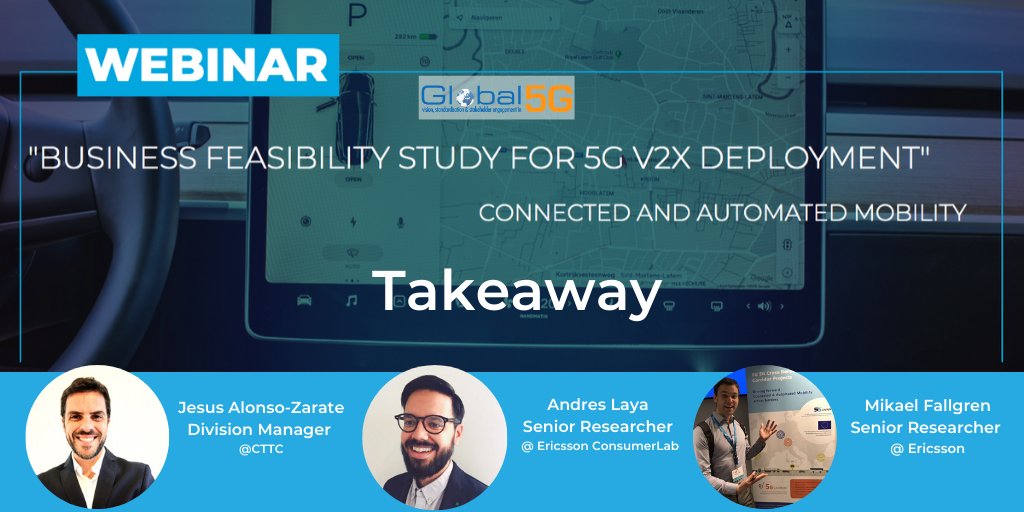 For sustainable #testing &amp; #deployments, #private &amp; #public investors in the #EU need the right regulatory levers, looking beyond services like infotainment towards significant societal impacts of safer roads, drivers, passengers &amp; pedestrians
bit.ly/2sfOLeK
#5G #Webinar