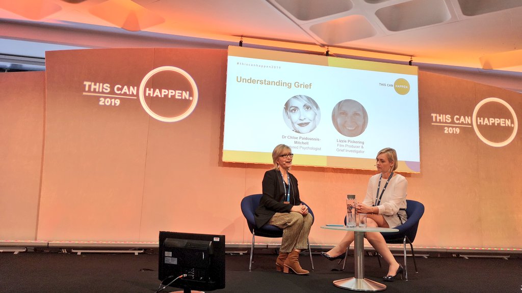 Grief is a very personal experience. It comes in different shapes from death to divorce. People are often scared to talk about grief which often makes it a very isolating journey to go through. We need to open up the conversation in workplaces. #ThisCanHappen2019