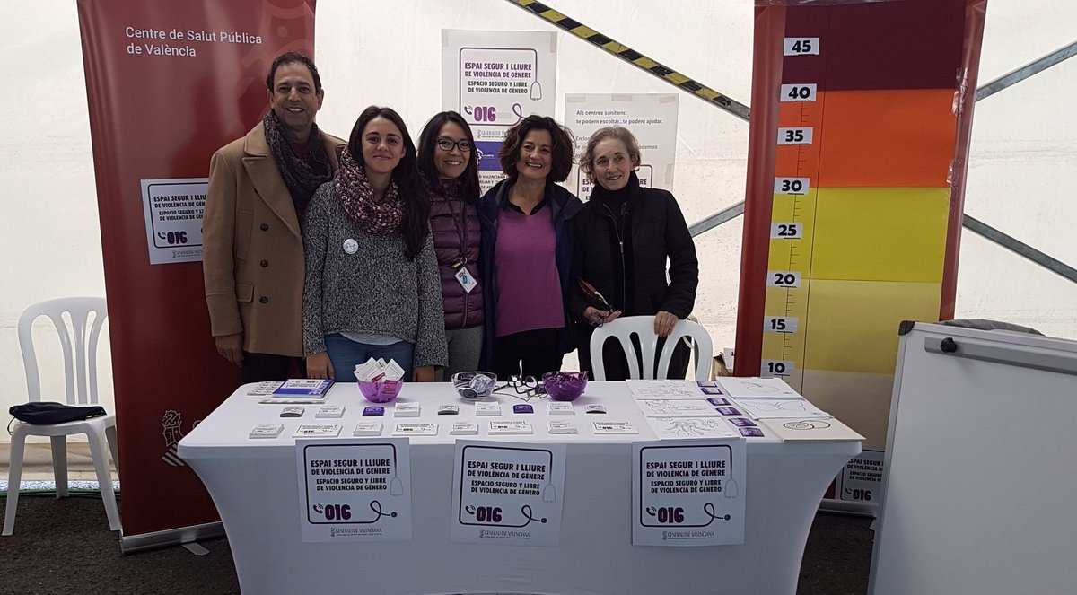 ⚧️ El <a href="/csp_valencia/">Centro de Salud Pública Valencia</a> promou l'igualtat al <a href="/IgualMentFest/">IgualMentFest</a>, organitzat per la Regidoria d'Igualtat i Polítiques de Gènere i LGTBI <a href="/AjuntamentVLC/">Ajuntament València</a>. 

🌡️Visibilitzant l'invisible amb el Violentòmetre-25N.

 💜<a href="/GVAsanitat/">GVA Sanitat</a> és Espai segur i lliure de violència de gènere.