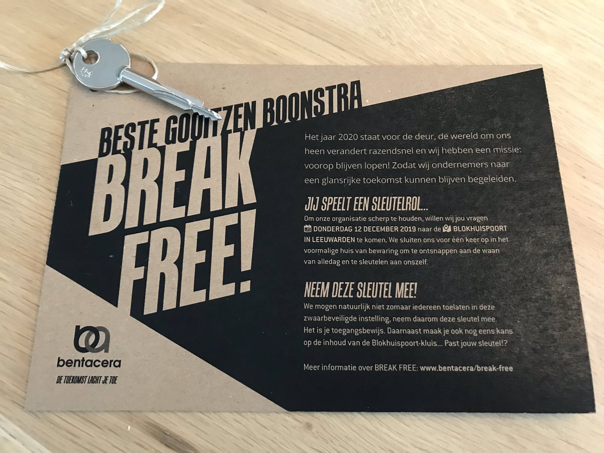 GooitzenB's tweet photo. Ontsnappen aan de waan van de dag door je op te sluiten....., benieuwd wat ons te wachten staat. Als de toekomst ons maar toelacht bij #Bentacera! https://t.co/2tg8ocNyog