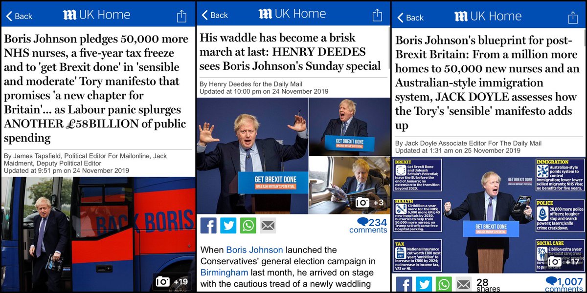 BREAKING: Latest coverage of Labour reporting vs Conservative reporting.