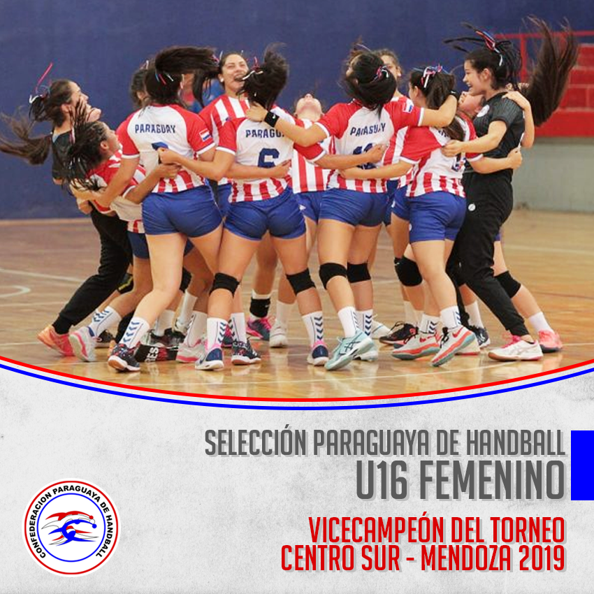 PrensaCPH's tweet photo. Desde la Confederación Paraguaya de Handball felicitamos y valoramos enormemente el esfuerzo y entrega de las chicas de la Selección Femenina U16, representaron de manera extraordinaria a nuestro país en el Torneo Centro Sur – Mendoza 2019. 

📸: @40x20P https://t.co/3Ow8EuVan7