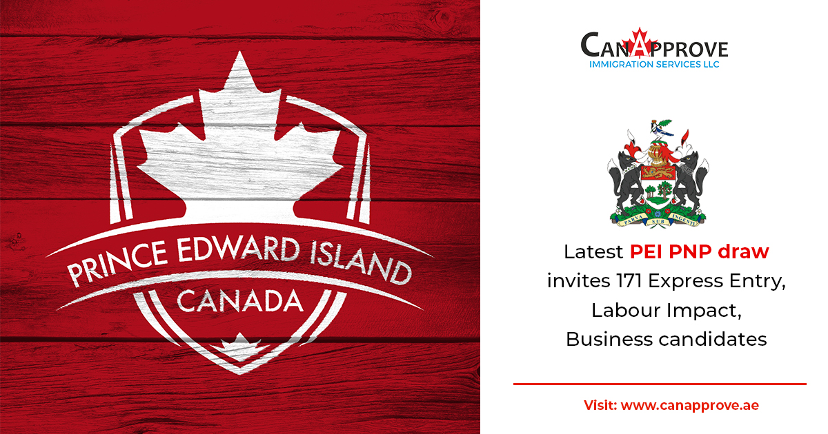 CanApproveDubai's tweet image. #Prince_Edward draw alert!

Whatsapp &amp;gt;&amp;gt; bit.ly/pei-whtsp

The smallest province of Canada invited 171 immigration candidates to apply for provincial nomination in the latest Prince Edward Island #Provincial_Nominee_Program(PEI PNP)

Read more &amp;gt;&amp;gt; bit.ly/ae-pei