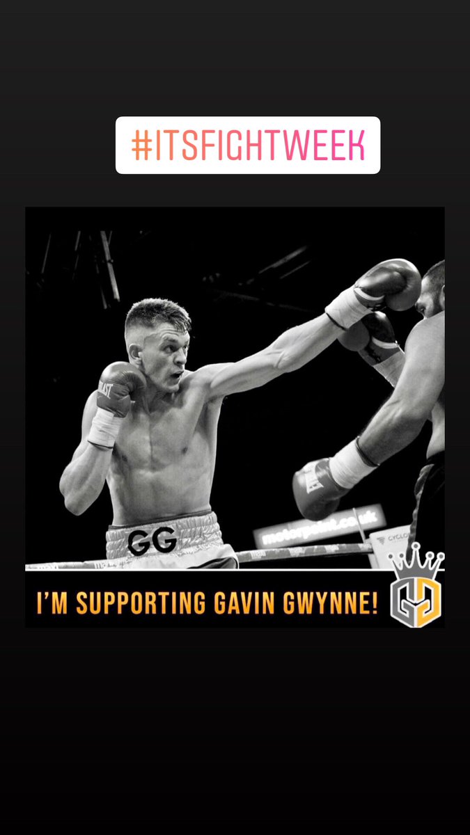 phillip_whaley's tweet photo. He’s back this Saturday, marks the return of GG @gavin1gwynne headlining the latest @SanigarEvents show #TeamGG #Borgboxing #lightweight #champion https://t.co/2VrTRcpgwf