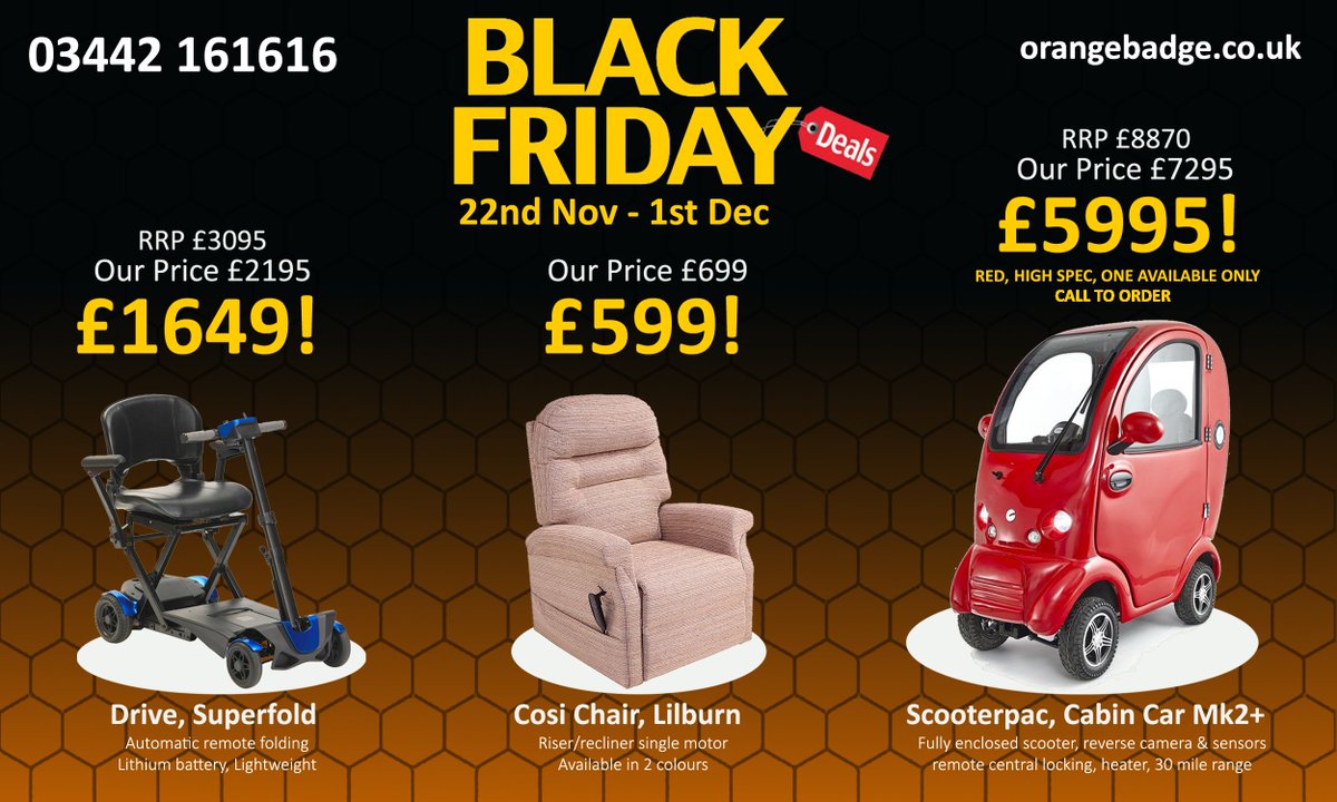 We're making room for new stock, visit us for super deals this week, but only while stocks last!