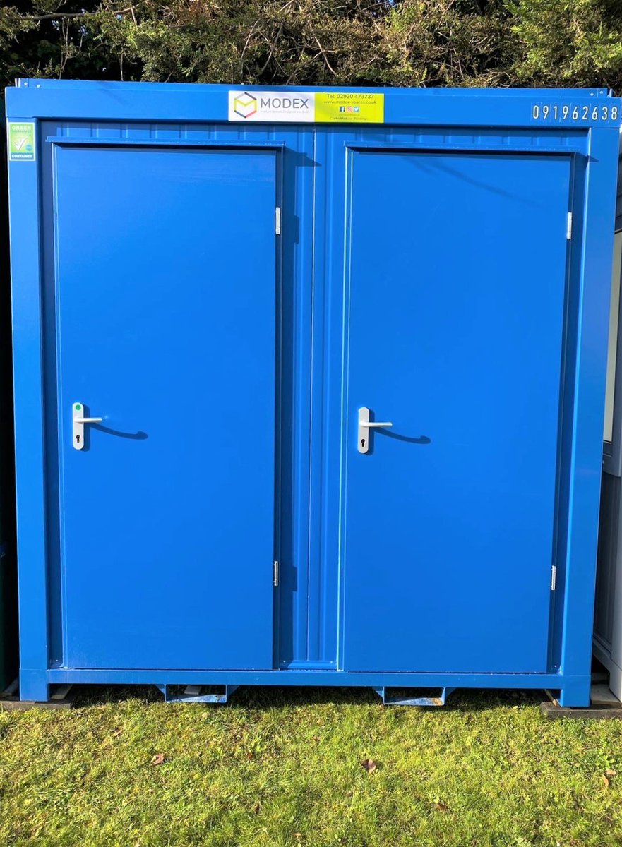 modex_spaces's tweet photo. * FOR SALE *
We currently have a double Sanitary Module in Gentian Blue ready to go!
Please contact us directly for anymore information
Telephone: 029 2047 3737
Email: enquiries@modex-spaces.co.uk
#advert #forsale #modularbuildings #sanitaryunit #sanitarymodule #sanitarycabin https://t.co/zGBSelobdi