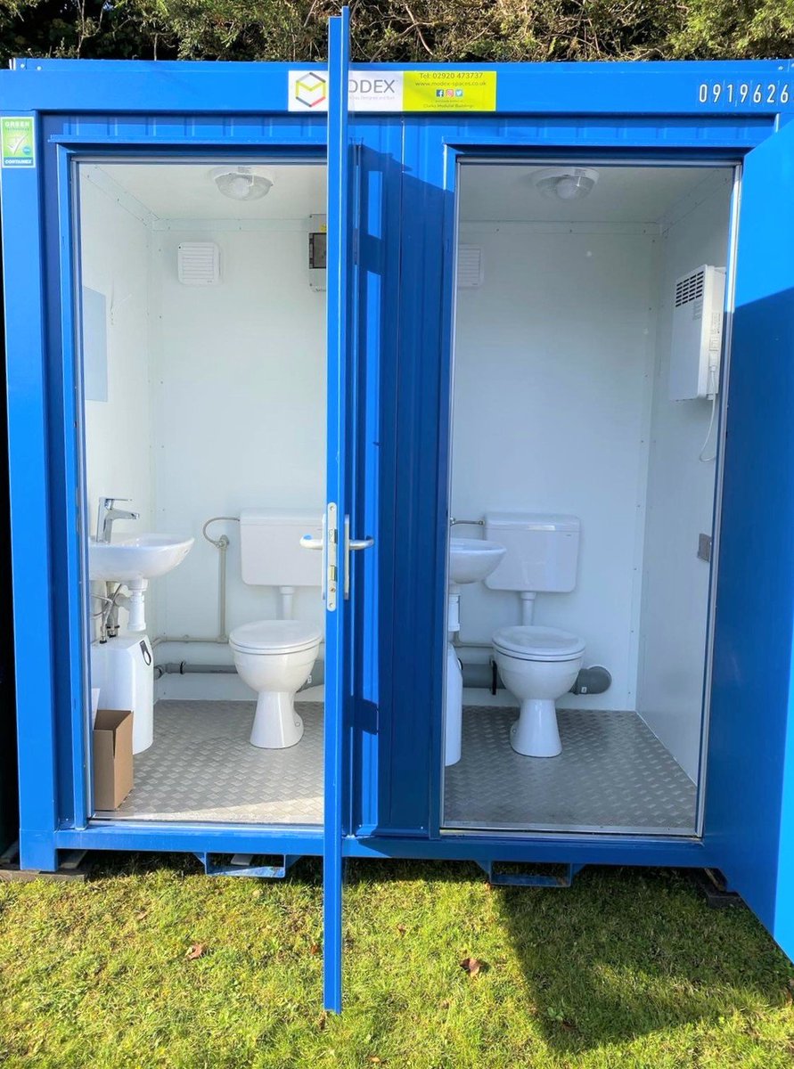 modex_spaces's tweet photo. * FOR SALE *
We currently have a double Sanitary Module in Gentian Blue ready to go!
Please contact us directly for anymore information
Telephone: 029 2047 3737
Email: enquiries@modex-spaces.co.uk
#advert #forsale #modularbuildings #sanitaryunit #sanitarymodule #sanitarycabin https://t.co/zGBSelobdi