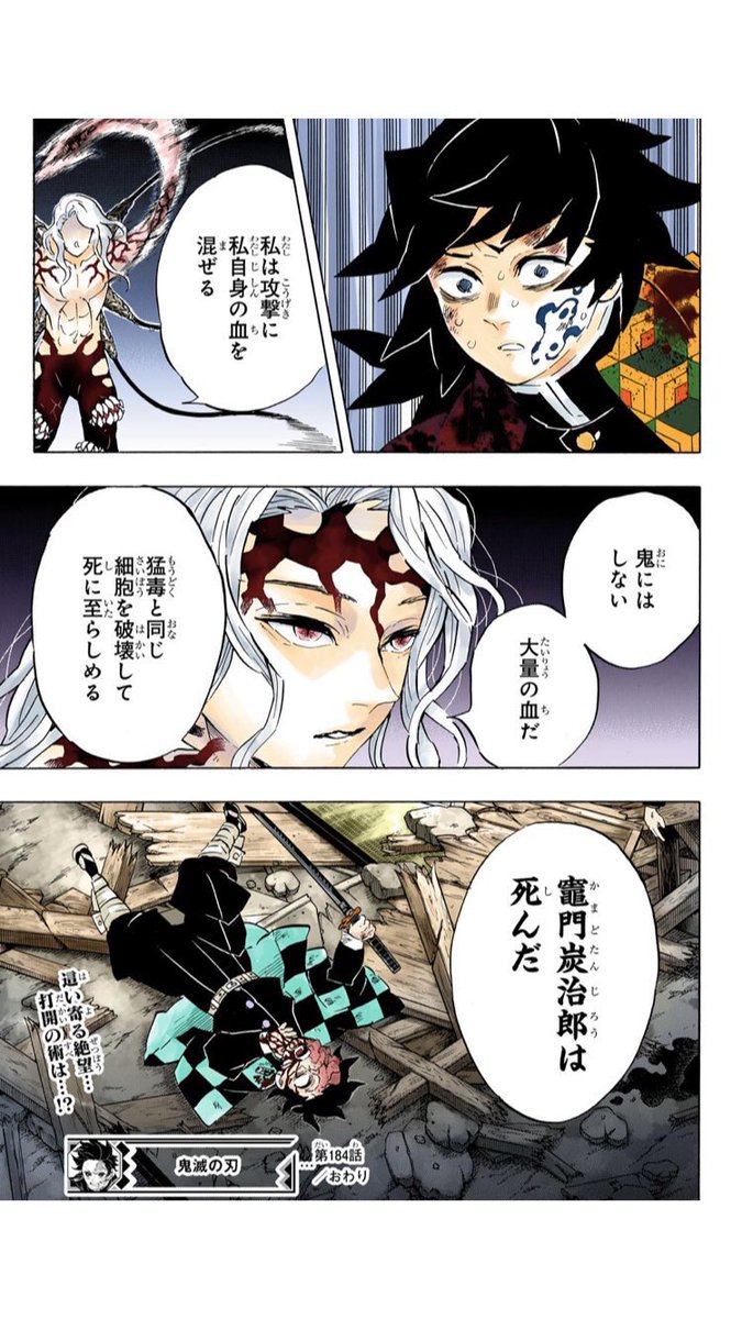 鬼滅本誌 え え ちょ 待ってって 頭が追いつかない 本誌買えないから 売り切れ ネタバレ見たんだけど え 嘘 まじ 確定ではないけど え ツイレポ