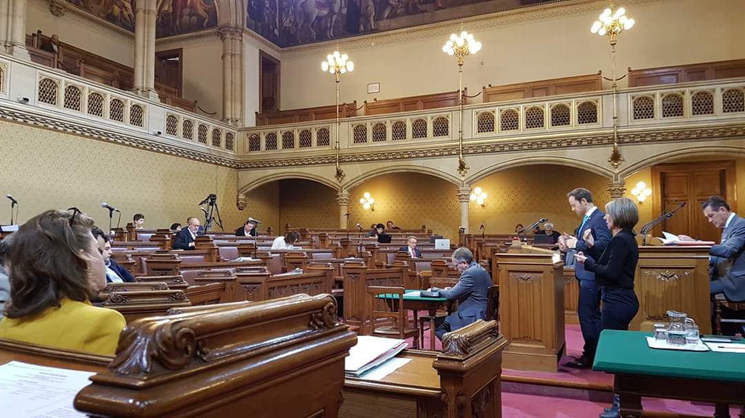 Heute diskutieren wir das Budget für 2020. Leere Reihen bei <a href="/SP_Wien/">SPÖ Wien – Die Wienpartei</a> und <a href="/gruenewien/">Die Grünen Wien</a>. Traurig, wie wenig ernst ihr euer politisches Mandat nehmt.