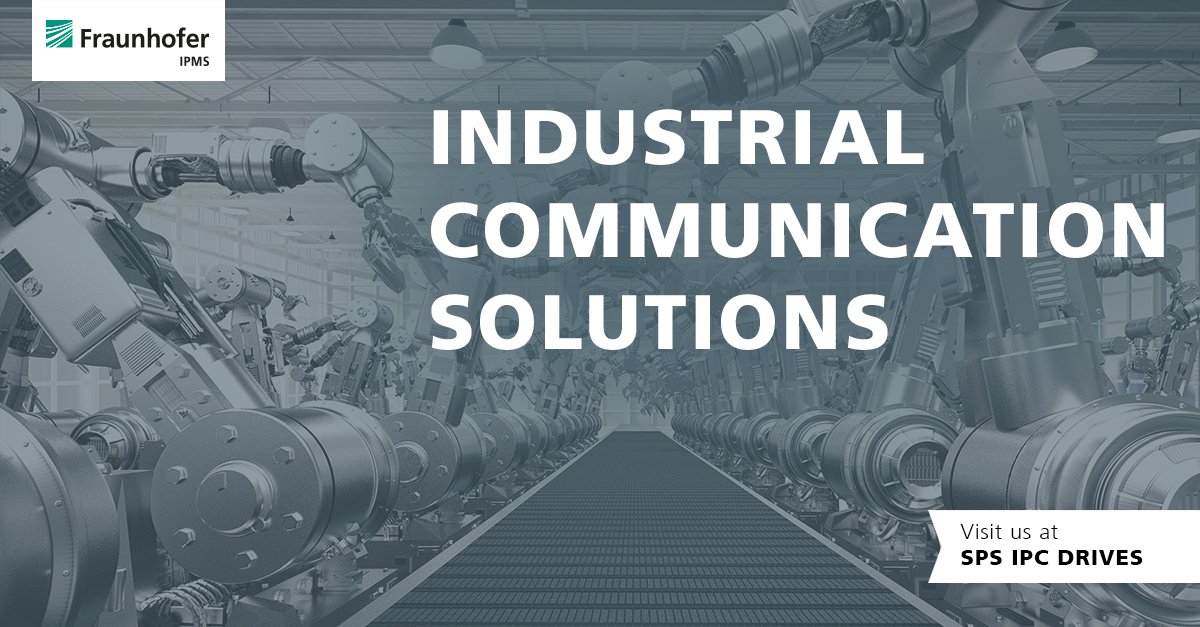 FraunhoferIPMS's tweet photo. Find out more about our latest developments in the field of wireless industrial data communication – starting tomorrow at the @spsmesse in Nuremberg, hall 7, booth 246.
#tsn #lifi #wireless_communication #rfid #ip_core #industry4_0 #sps_live #automation #robots https://t.co/BeFXLmDHli