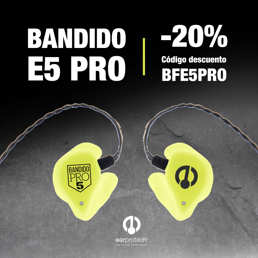 ¡ÚLTIMO DÍA de #BlackFriday en #earprotech!

👉 In-Ear Custom:
◾ E5 Pro - 20% ➡ BFE5PRO
◾ E3 Pro - 15% ➡ BFE3PRO
◾ E2 Pro - 10% ➡ BFE2PRO
◾ E1 Pro - 10% ➡ BFE1PRO

earprotech.com/in-ear-custom

#inears #sonido #musica #blackfridayespaña #blackfriday2019