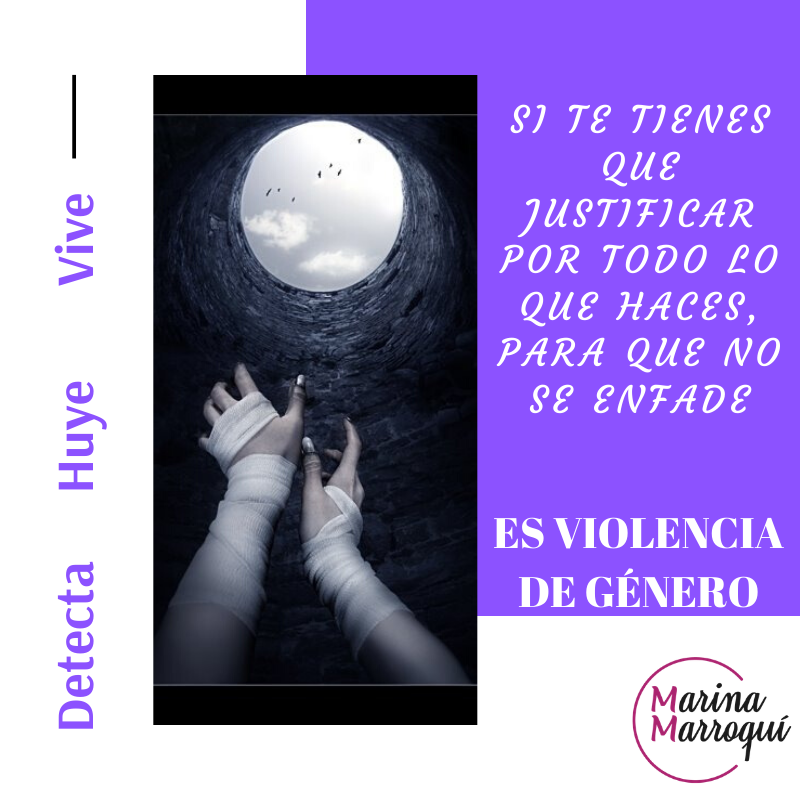 marinamarroqui's tweet photo. Si estás en una relación en que siempre tienes que ir de puntillas evitando broncas, si tienes que justificarlo todo para que no se enfade.
ES VIOLENCIA DE GÉNERO
#DetectaHuyeVive
#25N https://t.co/XOIShqqxOJ