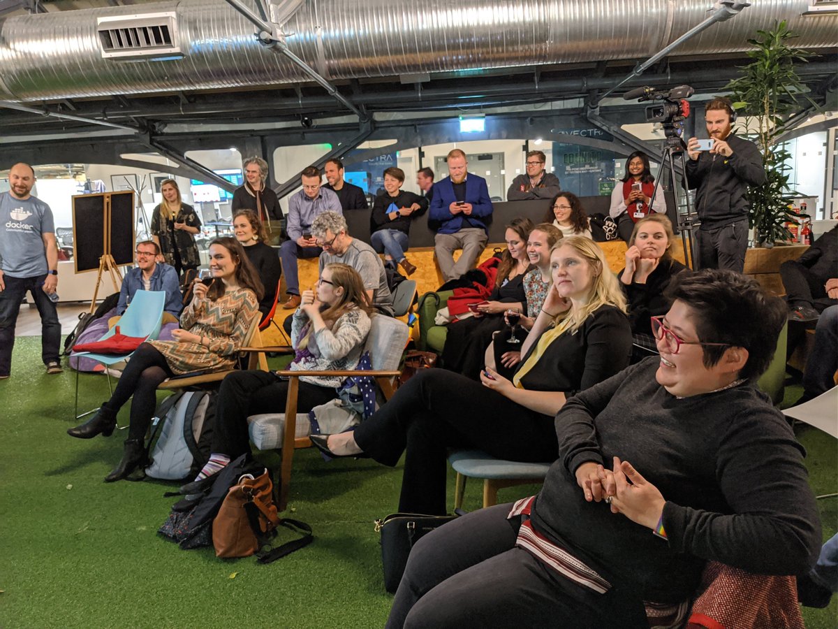 voxgig's tweet photo. Thanks to all the @eventprofsdub community who braved our Irish weather to attend our last 2019 meet-up at @dogpatchlabs last week!

😍

#HardCore #Eventprofs https://t.co/OrfvLCmXAF