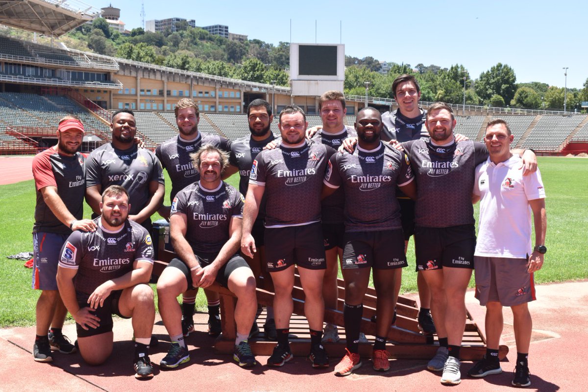 Kitch Christie said: ‘Give me a strong tighthead and I'll build you a strong team’. That is never truer than now with retired Springbok tighthead prop <a href="/julianred3/">Julian Redelinghuys</a> now heading up the Lions front-row factory in conjunction with another former Springbok Wessel Roux.
#LionsPride