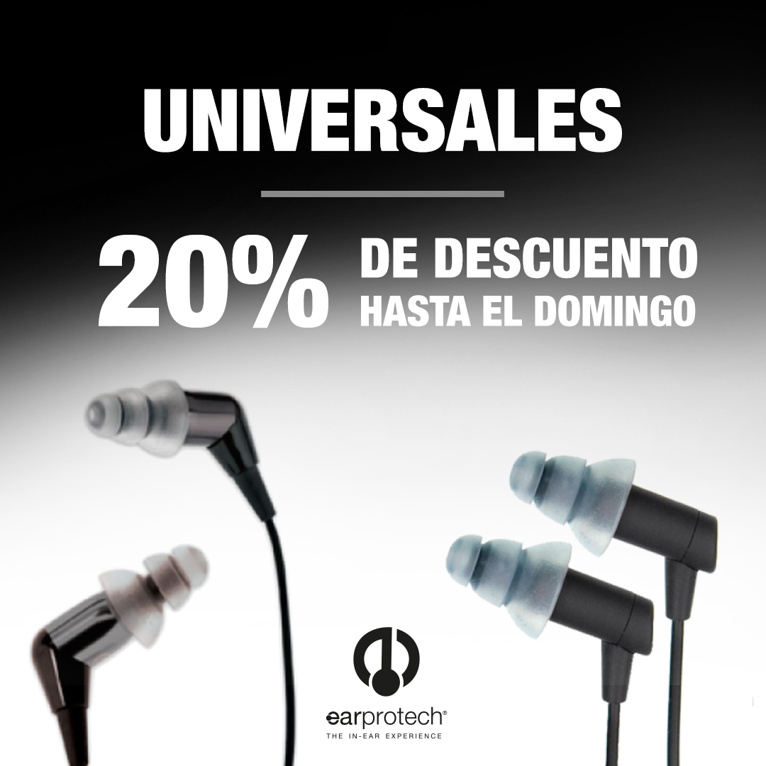 ¡ÚLTIMOS DIAS de #BlackFriday en #earprotech!

👉 In-Ear universales, con un 25% dto y con un mismo código:

◾ HF3 y HF5 ➡ BFETY
◾ MC3 y MC5 ➡ BFETY
◾ ETYKIDS3 y ETYKIDS5 ➡ BFETY

earprotech.com/in-ear-univers…

#inears #sonido #musica #blackfridayespaña #blackfriday2019