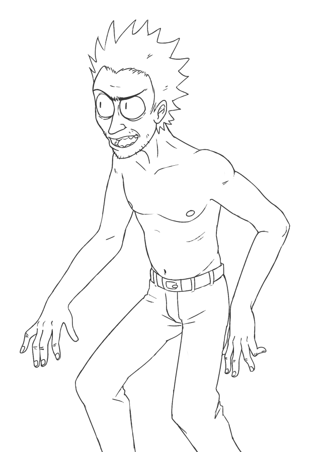docricksmith's tweet photo. Nutty Doc hasn't socially interacted in months. But he's got hobbies and anybody who knows him knows it's rarer to see him with clothes. #rickandmorty #nuttydoc https://t.co/HhWs4T8McR