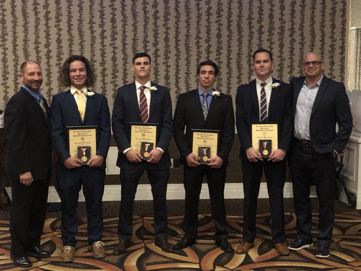 Saturday Night three of our Lifeguards (Cliff Ruggiero, John Finnerty, Giancarlo Crivelli) and our EMT Matt Kalcyewski were honored at the New Jersey State Policemen’s Benevolent Association Valor Awards Banquet. They were recognized for a successful CPR performed in Summer 2019.