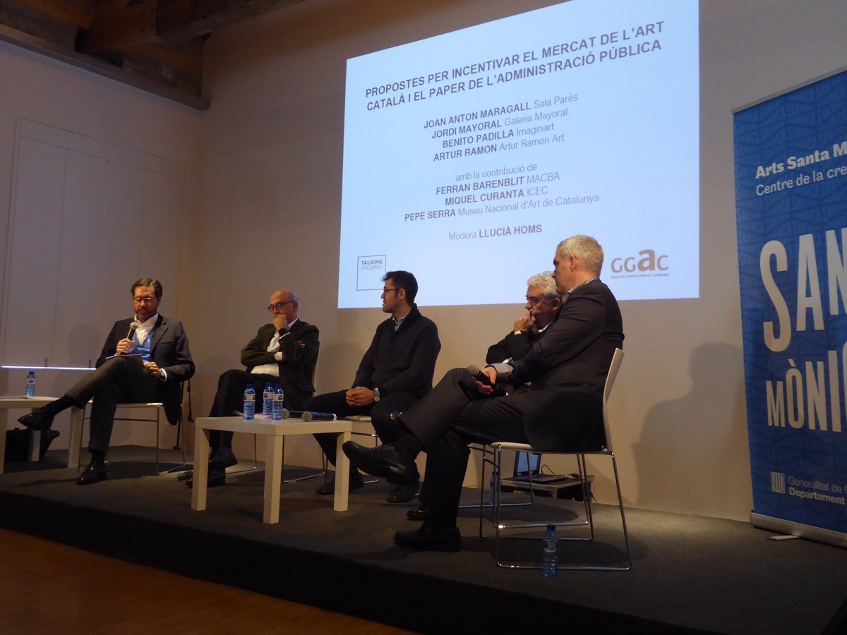 Talkingalleries's tweet photo. Acaben les “Jornades sobre Art &amp; Galerisme” d’aquest any.

Moltes gràcies a tothom que heu vingut! https://t.co/zKeGsuj1IA