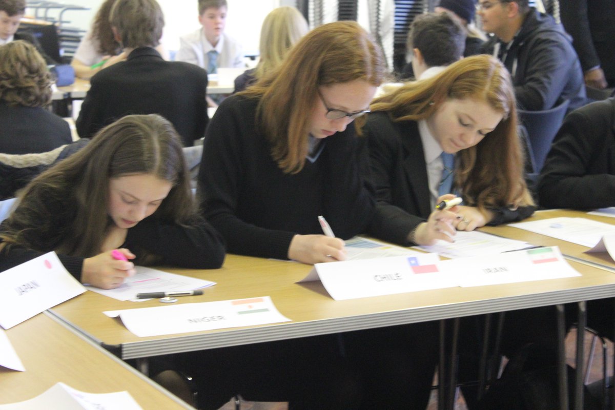 highgatewood's tweet photo. Our students have began their Model UN Training Conference in support of The UN International Day for the Elimination of Violence Towards Women. We look forward to seeing you at our @ChaiDay2 from 4:30pm. #GenerationEquality #orangetheworld #SpreadTheWord @TheCircleNGO @UN_Women https://t.co/fObLGjrIgo