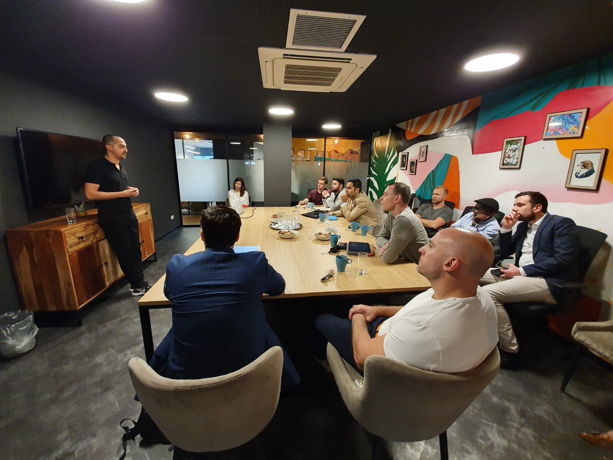 ICDK Tel Aviv (@icdk_tlv) on Twitter photo 1st day of the AgriFood bootcamp with 5 leading Nordic start-ups is off to a great start! Cool reflections from Alon Chen, CEO of Tastewise, on the global food industry. Bring on the rest of the week! #foodtech #agritech #innovation <a href="/Tue_David_Bak/">Tue David Bak</a> <a href="/ICDK_CPH/">Innovation Centre Denmark</a> <a href="/UFM_MIN/">Uddannelses- og Forskningsministeriet</a> <a href="/TastewiseAI/">Tastewise</a> 1st day of the AgriFood bootcamp with 5 leading Nordic start-ups is off to a great start! Cool reflections from Alon Chen, CEO of Tastewise, on the global food industry. Bring on the rest of the week! #foodtech #agritech #innovation <a href="/Tue_David_Bak/">Tue David Bak</a> <a href="/ICDK_CPH/">Innovation Centre Denmark</a> <a href="/UFM_MIN/">Uddannelses- og Forskningsministeriet</a> <a href="/TastewiseAI/">Tastewise</a>